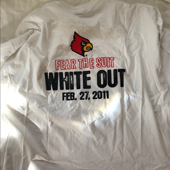 NWOT LOUISVILLE FEAR THE SUIT 2/27/11 T-SHIRT - Picture 4 of 4